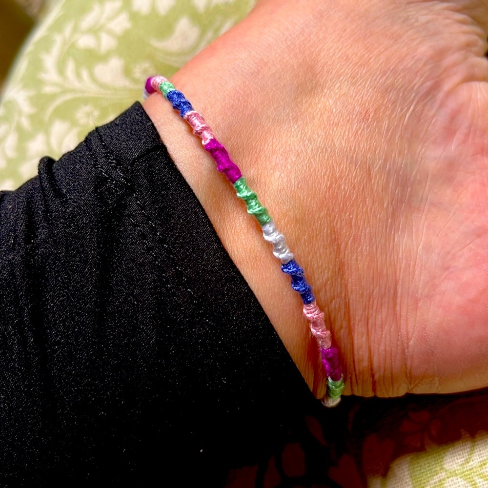 Hand made anklet ☀️ 😎